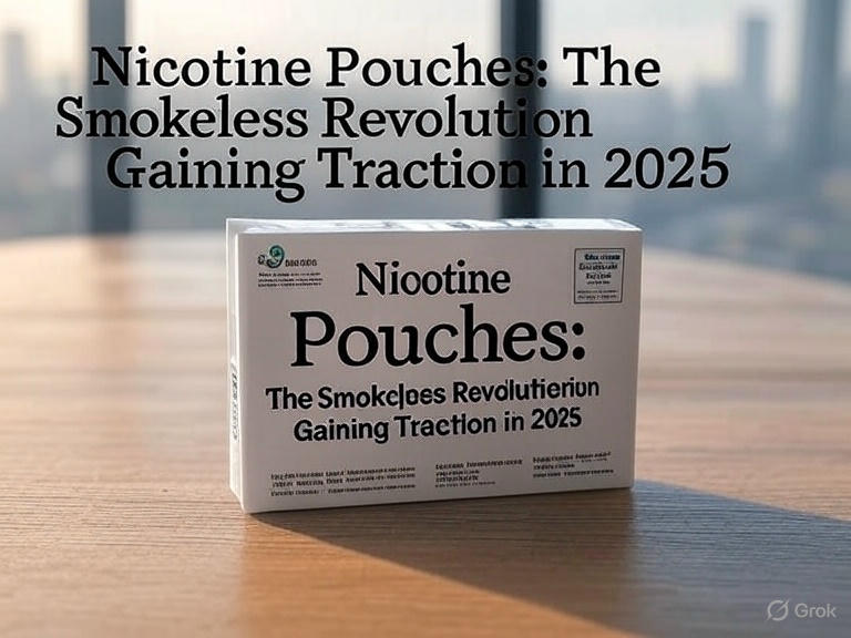 Nicotine Pouches: The Smokeless Revolution Gaining Traction in 2025