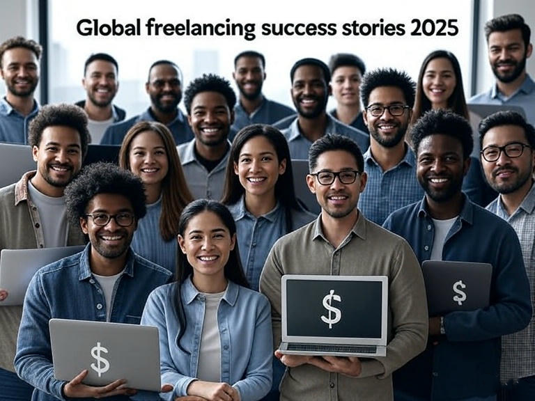 Freelancing Success Stories with Freelancing on Global Platforms in 2025